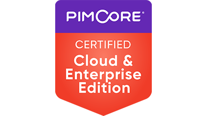 Badge Zertifikat Pimcore Cloud & Enterprise Edition